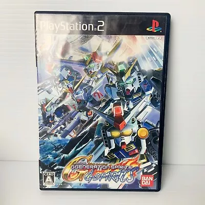 SD Gundam G Generation Spirits + Manual - NTSC-J - PS2 - Free Postage! • $27.88