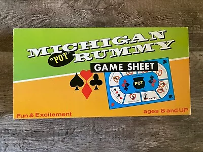 Michigan Rummy Game • $20