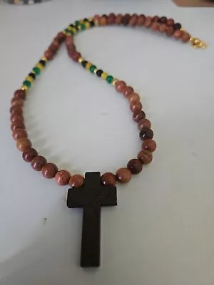 Jamaican Cross Necklace • $5.68