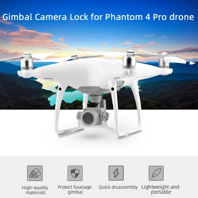 $14.73 • Buy Transparent Drone Gimbal Lock Lens Cover Parts Accessories For DJI Phantom 4 Pro