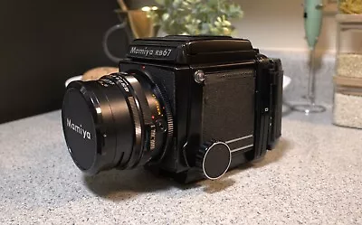 [ Exc+5 ] Mamiya RB67 Pro Film Camera + Sekor C 127mm F3.8 Lens US Seller  • $500