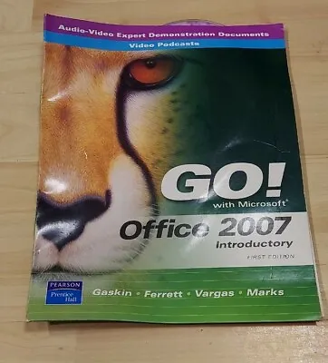 Go! With Microsoft Office 2007 Introductory First Edition Parsons 5 CD Rom Set • $45