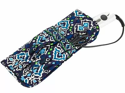 NWT Authentic Vera Bradley Straighten Up And Curl In Ink Blue 12298 164 EZ • $24.98