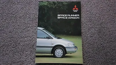 Mitsubishi Space Wagon Space Runner Sales Brochure 1992 1993 • $11.30