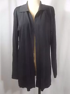 EXCLUSIVELY MISOOK 100% Acrylic Open Front Cardigan Sweater Sz XSmall  • $19.99