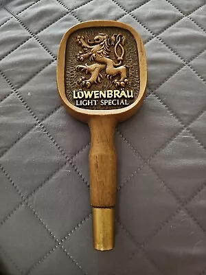 Lowenbrau Light Special Tap Handle Vintage Germany Beer Knob Import • $5