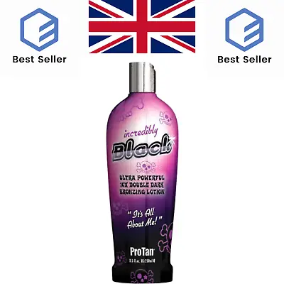 £14.99 • Buy ProTan Instantly Black 10XX Bronzing Lotion Bronzer Tan Tanning Accelerator 250m