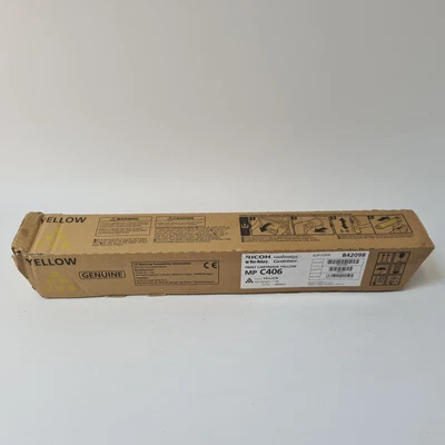 £30 • Buy 842098 Ricoh OEM Yellow Toner MP C306 C307 C407