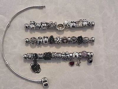 Pandora Bracelet With Charms • $600