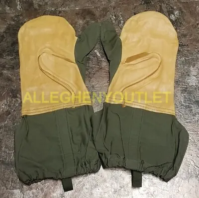 US Military M-1951 Korean Era Trigger Finger Mitten Gloves Shell LARGE NEW • $20.90
