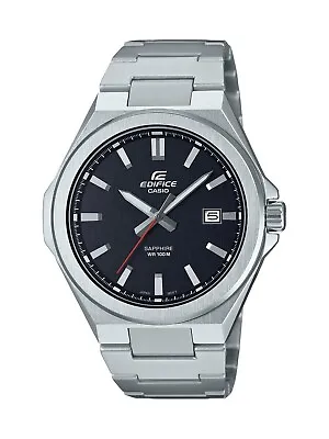 Casio EFB108D-1AV Edifice Watch Sapphire Crystal Date 100 Meter Date 45MM • $89.99