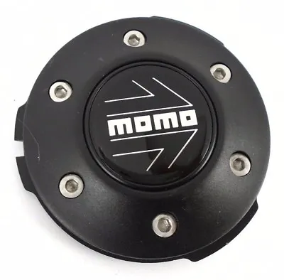 Genuine Momo Daytona Type Steering Wheel Horn Push Button Centre Complete. Rare • $34.43