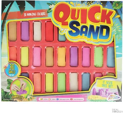 Quick Sand Aqua Magic Mould & Shape Shifting Pack Of 30 Amazing Colours • £6.49