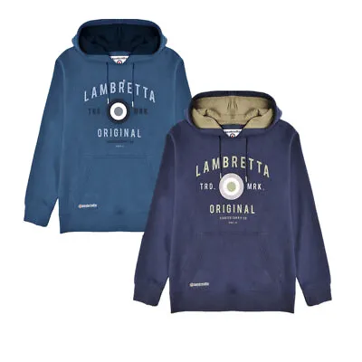 Lambretta Original Hoodie Drawstring Hooded Jacket • £29.99