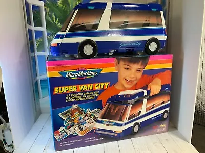 Micro Machines 1991 Super Van City BLUE Varient - COMPLETE+++++ • $425