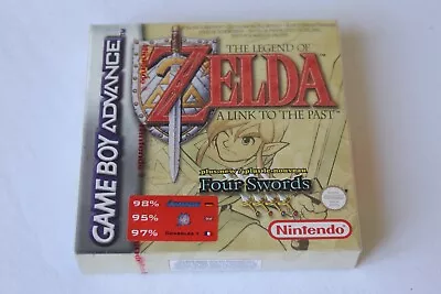 Sealed Zelda Link To The Past Four Swords GameBoy Advance GBA Red Strip Nintendo • £599.99