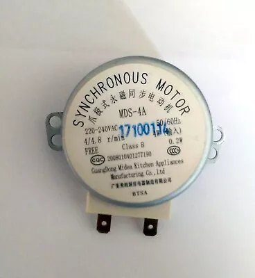 Synchronous Motor MDS-4A For Microwave Turntable • £6.95