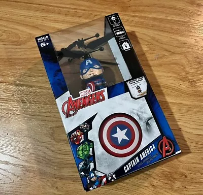 Marvel Avengers Captain America Flying Character UFO Helicopter • $12.99