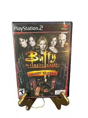 Buffy The Vampire Slayer: Chaos Bleeds PlayStation 2 PS2 Complete CIB • $20