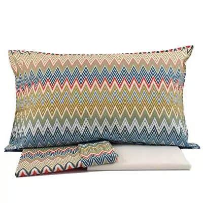 Missoni Home Babila Multicolor Chevron Double Bed Sheet • $374.13