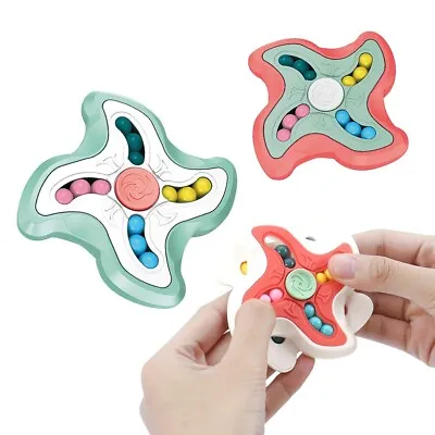 £3.49 • Buy Puzzle Beads Rotating Magic Ball Spinner Toy Fidget Creative Gadget For Kids