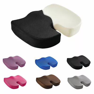 Cooling Gel Memory Foam Seat Cushion Coccyx Tailbone Car Chair Pillow Orthopedic • $18.98