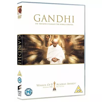 Gandhi (DVD 2007) Biographical Epic Ben Kingsley Free UK Post New & Sealed • £4.99