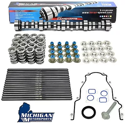 Texas Speed TSP LS3 Stage 4 F-35 Camshaft 3-Bolt Cam 6.2 LS3 L92 Kit • $389.99