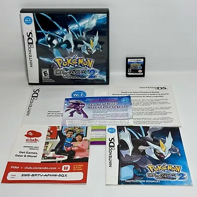 Pokemon Black Version 2 - Nintendo DS AUTHENTIC GENUINE GAME 3DS 2DS Very Good • $229.97