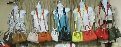 Michael Kors Brooklyn Small Satchel Crossbody/Handbag Bucket 11 Colors Dust Bag • $470.27