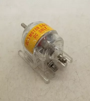 Gilbert Erector Set DC-3 Motor Made In Hong Kong  • $13.50