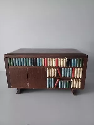 £19 • Buy Vintage Wooden Musical Jewellery Box ~Bookcase ~ The Sound Of Music
