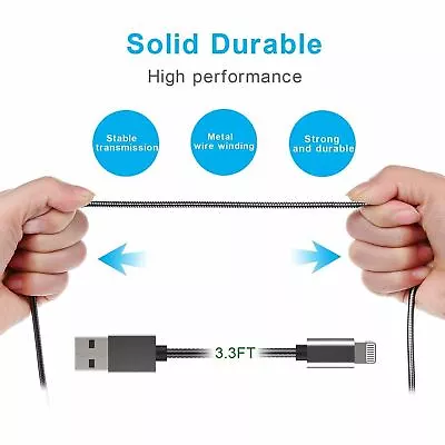USB To Type C Charger Cable 3A Fast Charging Lead Data Cord For Samsung METAL AU • $3.99