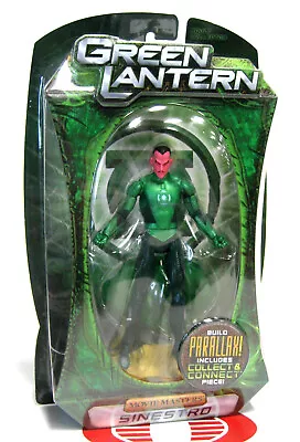 DC Universe Green Lantern Movie Masters Action Figure Sinestro W Parralax • $23.14