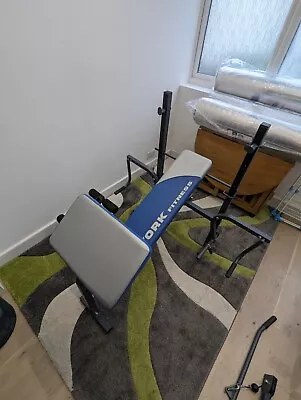 York Multi Gym Foldable Weights Bench - Hardly Used  Good Condition • £90