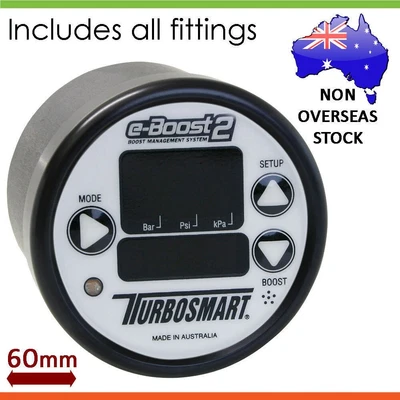 $559.66 • Buy * TURBOSMART * 60mm E-Boost2 EBoost2 Electronic Boost Controller - W/B
