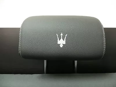 Headrest Badge Decal Sticker *MASERATI LOGO* 4-pcs • $13.18