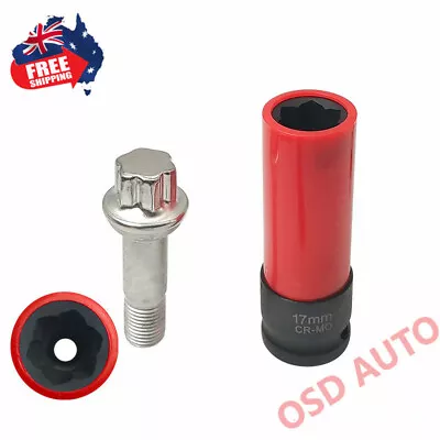 $19.90 • Buy Mercedes-Benz Wheel Nut Bolt Socket 17cm Flower Shape