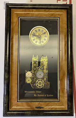 Unique Mercedes West Germany Battery Powered Clock W/ Westminister Abbey Decor • $28.99