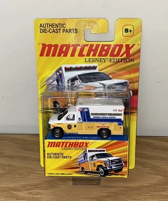 Matchbox 2011 Lesney Edition Ford E-350 Ambulance Boone County Fire District • $24.99