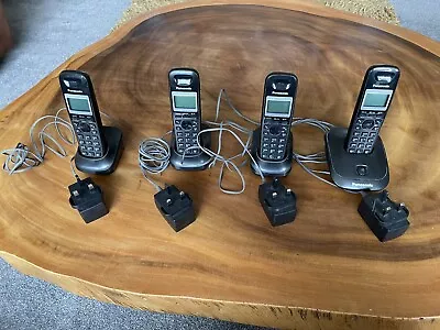 Four Cordless Remote Phone Handsets For Landline Use. • £10