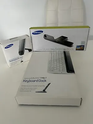 Samsung Galaxy Tab 2 Keyboard Dock Desktop Docks Price For All • £24.99