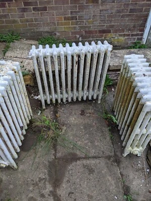 £75 • Buy  Cast Iron Radiators - Reclaimed, Floor Standing, Four Columns Deep