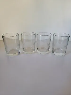 4x Mustache Glasses – Mustache Whiskey Glasses Four Rocks Glasses Gift Set  • $12