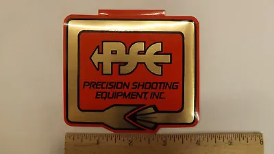 $19.99 • Buy Vtg PSE Archery Percision Shooting Equipment Metallic  4  Decal/Sticker 