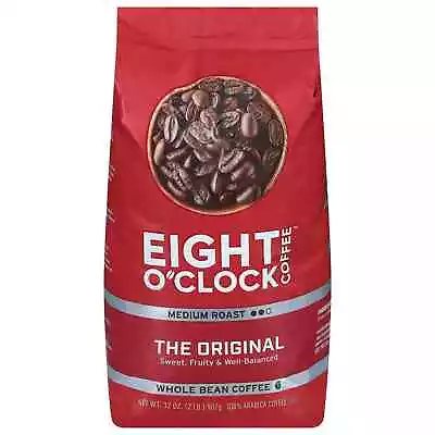 Eight O'Clock Coffee The Original 32 Ounce (Pack Of 1) Medium Roast Whole Bean  • $26.29