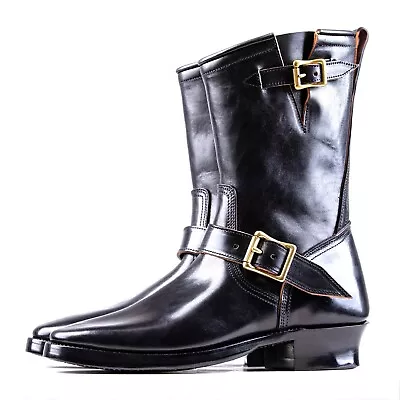 Engineer Boots 10  - Black Horsebutt TPR - Xbxs®boots Factory • $500