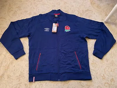£29.95 • Buy England Rugby Player Issue Training Jacket Brand New BNWT Size Large