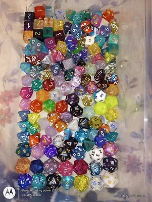 D&D Dice 147 PCS 21 Complete Sets Tabletop  Assorted Lot Dungeons & Dragons • $99.99