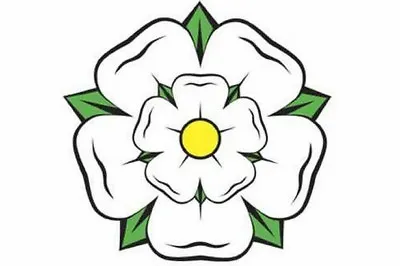 English Yorkshire White Rose Stickers Stickers Card Or Envelope  Seals (58) • £6.50